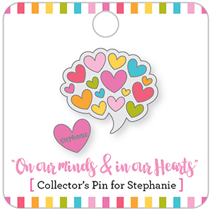 Fundraiser Pin for Stephanie